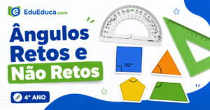 Atividade de ângulos retos e não retos para estudantes do 4º ano