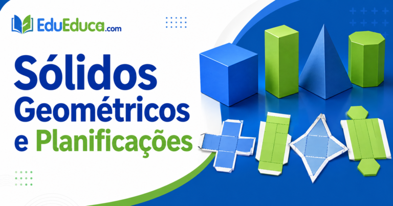 Atividade de sólidos geométricos e planificações para estudantes do 4º ano