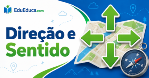 Atividade de direção e sentido para estudantes do 4º ano