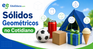 Sólidos geométricos no cotidiano para estudantes do 4º ano