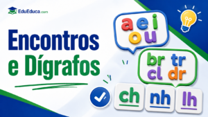 Imagem de destaque do artigo sobre uso do hífen com identidade visual do EduEduca